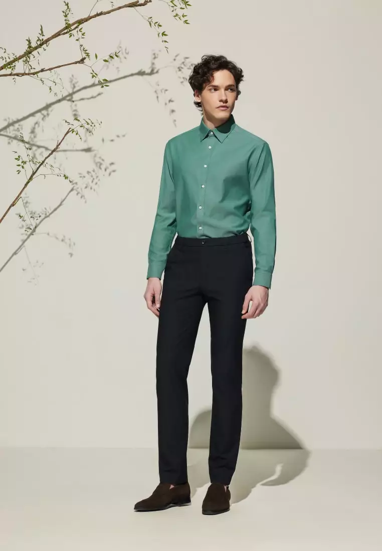 G2000 Non-Iron Cotton Stretch Smart Fit Oxford Shirt