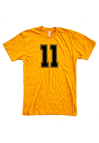 MRL Prints yellow Number Shirt 11 T-Shirt Customized Jersey 1B725AA20DC4B5GS_1