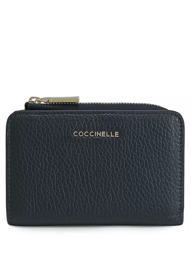 Metallic Bifold Soft Wallet