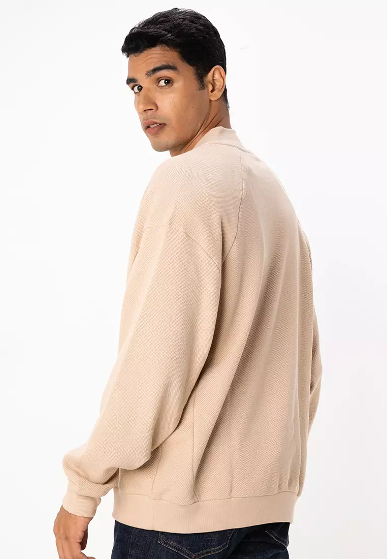 Asos Design Crew Neck Designer Designer Oversize Pullover Buy ASOS