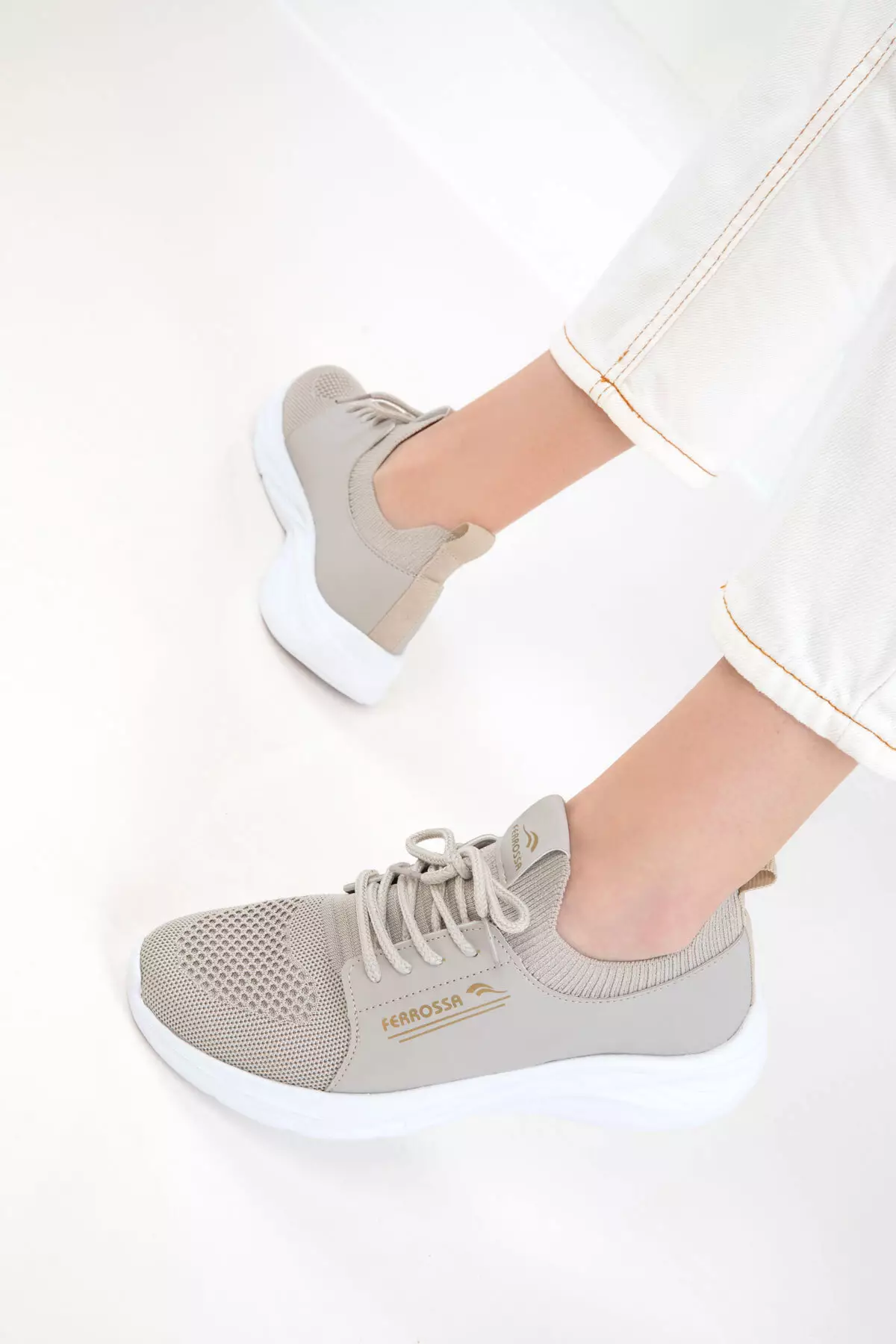 Beige Unisex Sneaker 20678