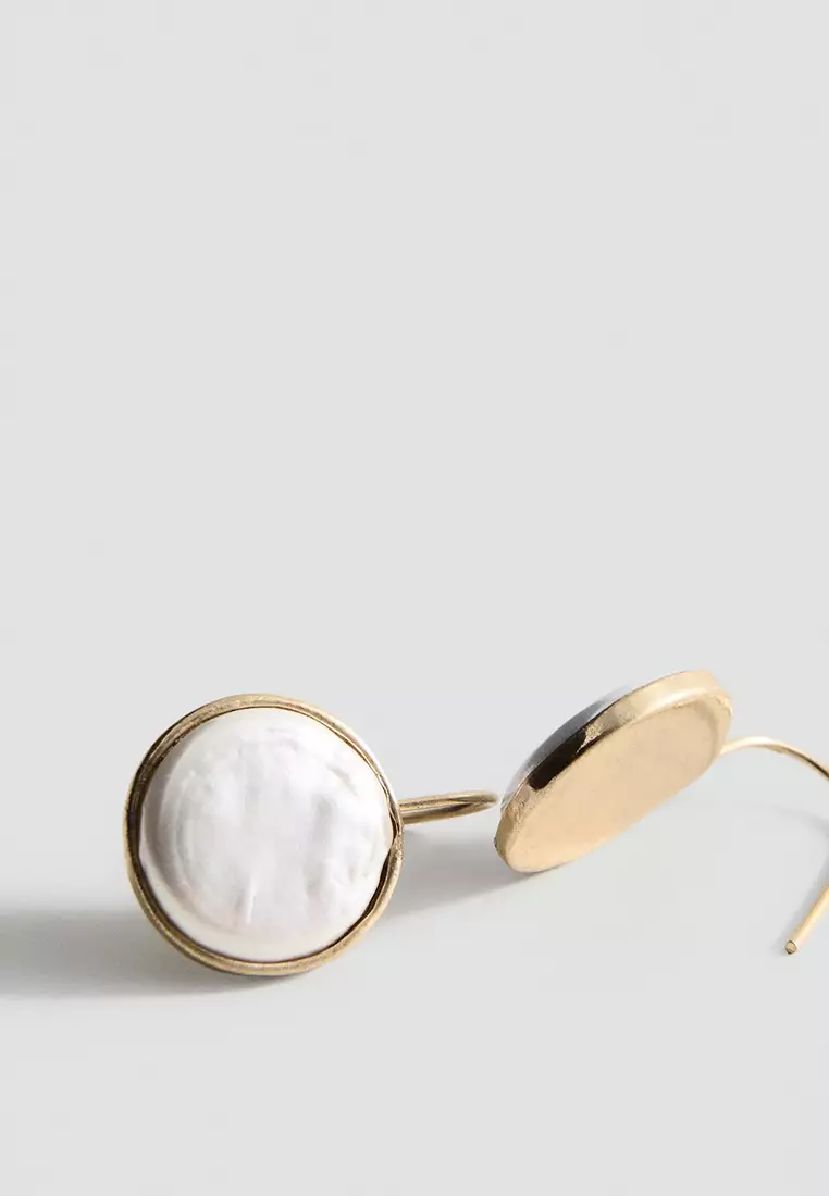 Round Resin Earrings