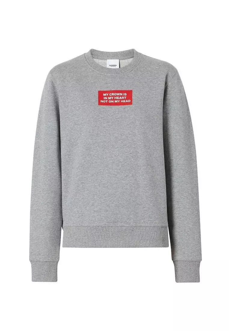 Burberry sweater on sale womens grey