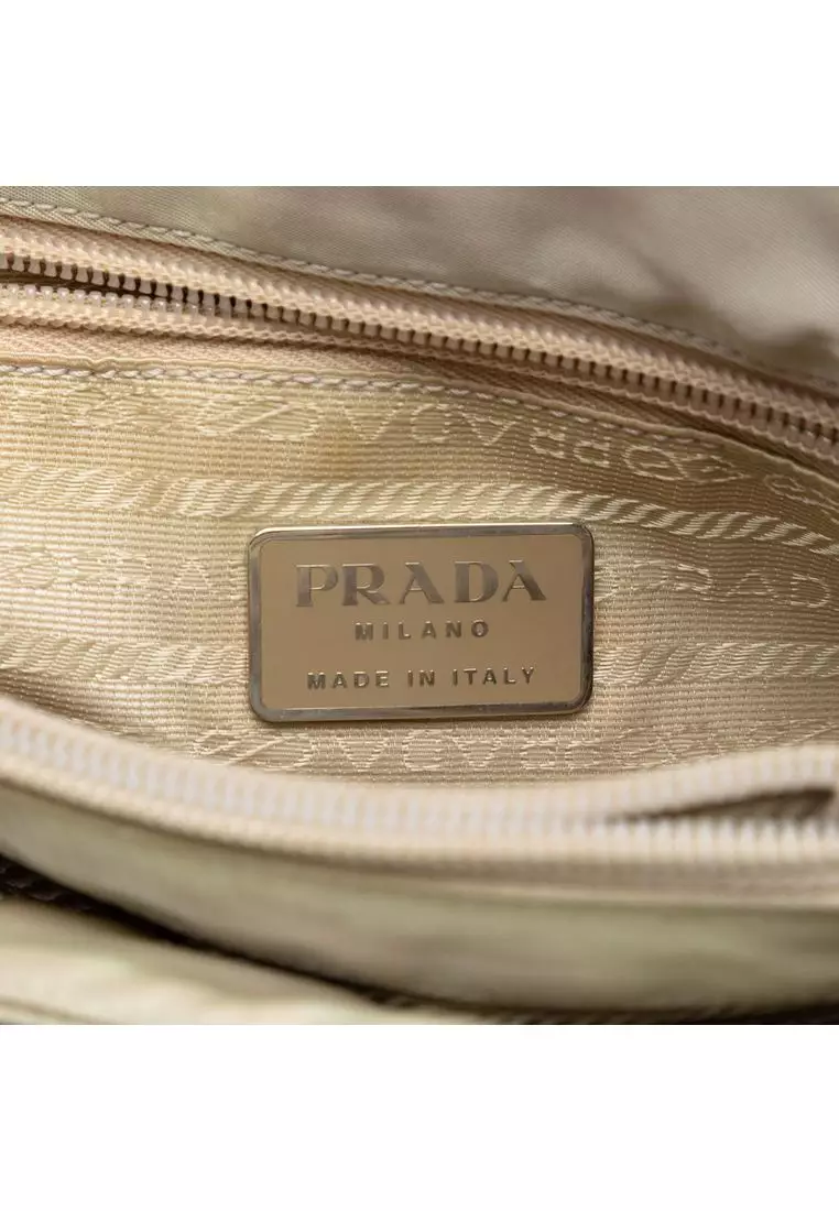 Pre-Loved Prada Tessuto Chain Shoulder Bag