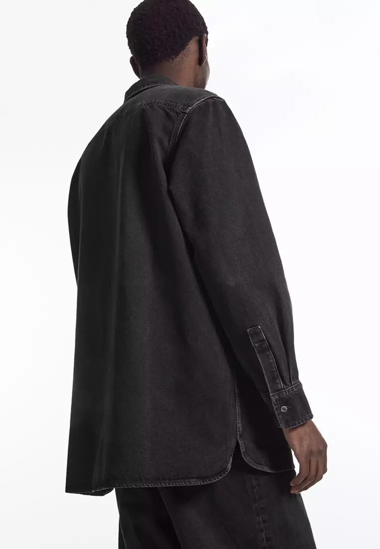 Oversized Denim Shirt