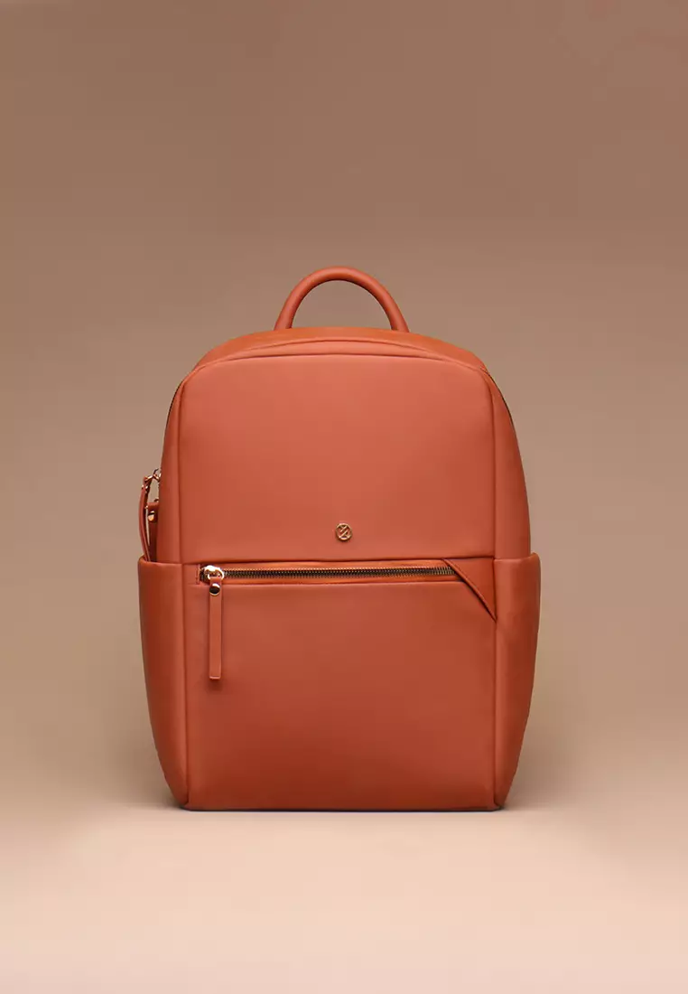 Silvertote Tas Ransel Jamie Backpack Brown - Fit Laptop sd 14 inch