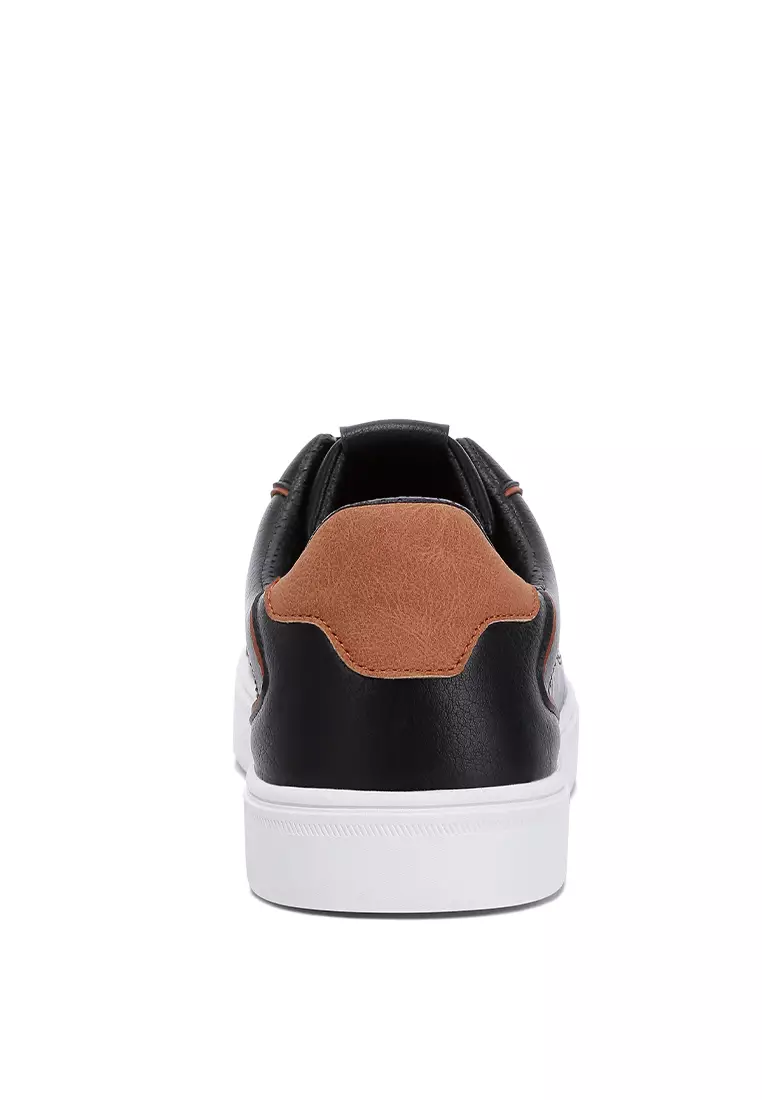 Buy London Rag Men's Low Top Lace-up Sneakers in Black Online | ZALORA ...