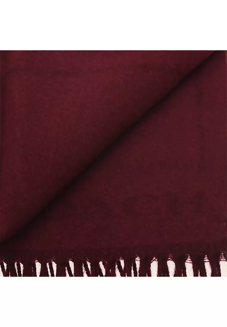 Horse And Carriage Print Oversized Muffler CU808