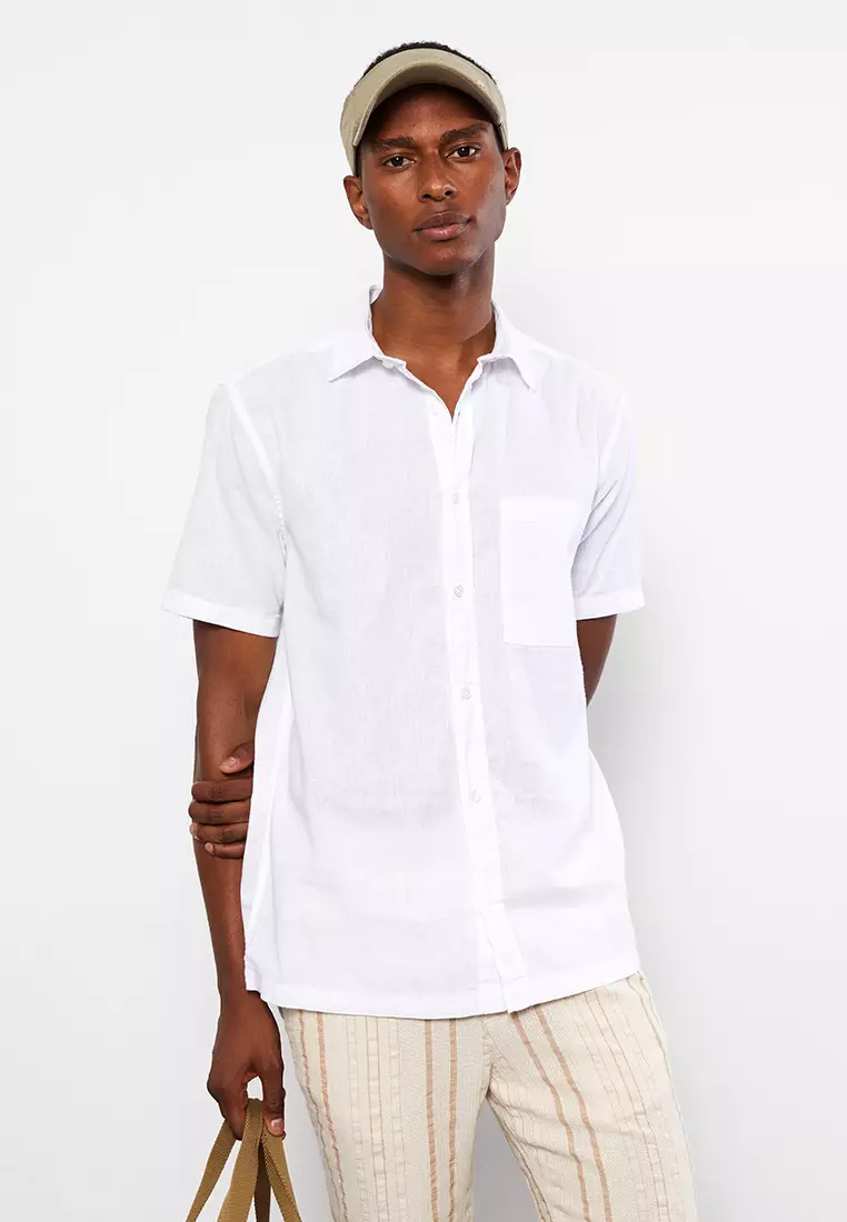 White short sleeve dress shirts online