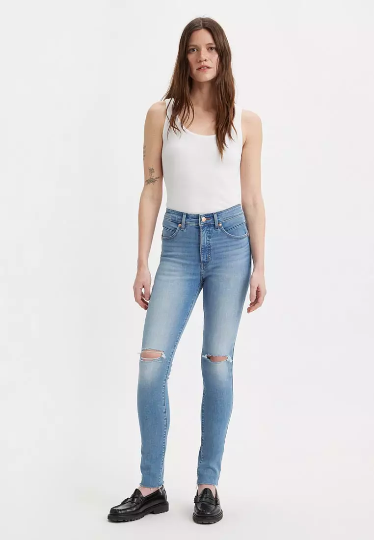 Womens levi skinny outlet jeans low rise