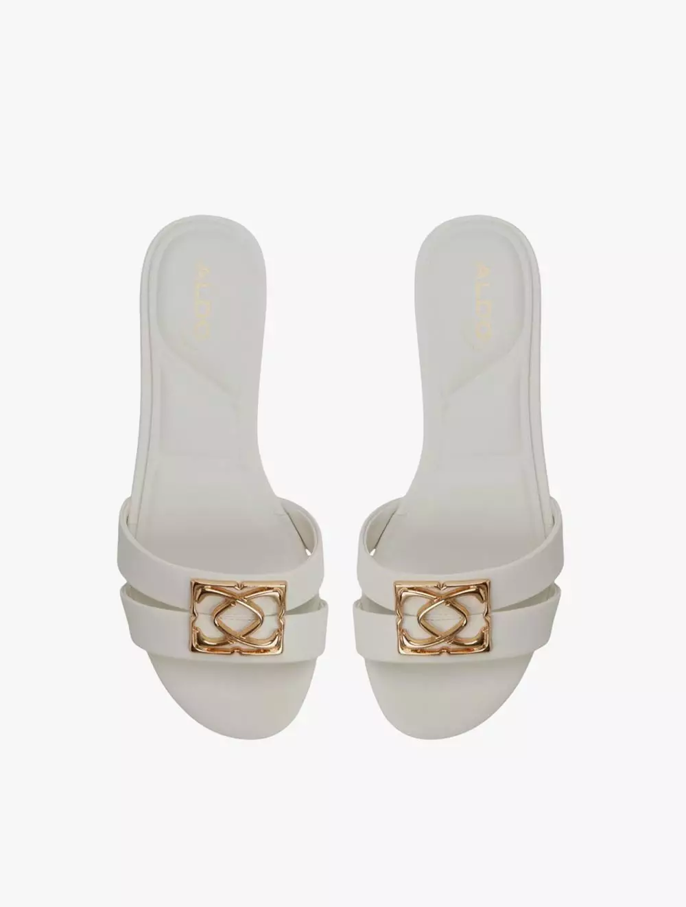 Aldo Sunray Women's Flat Sandals - White/Bone