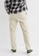 H&M white Cropped Chino Pants 9574DAAE4E39DCGS_2