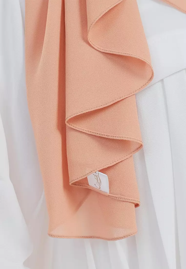 HIJAB INSTAN LUBNA - DUSTY ORANGE