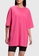 ESPRIT pink ESPRIT Color Dolphin Relaxed Fit T-shirt Dress 18F3BAA26C8638GS_4