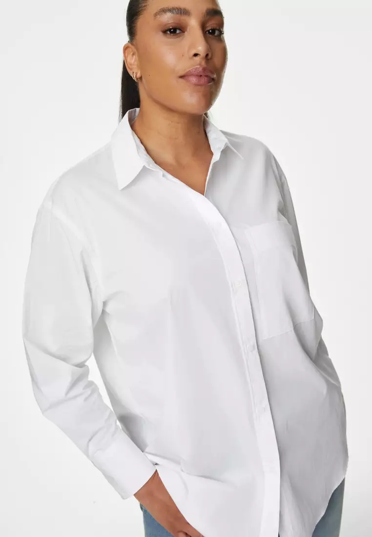 Marks and spencer ladies white shirt hotsell