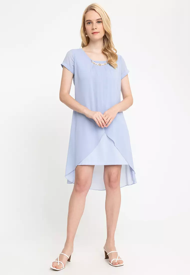 Buy Krizia Premium Overlay Shift Dress 2024 Online