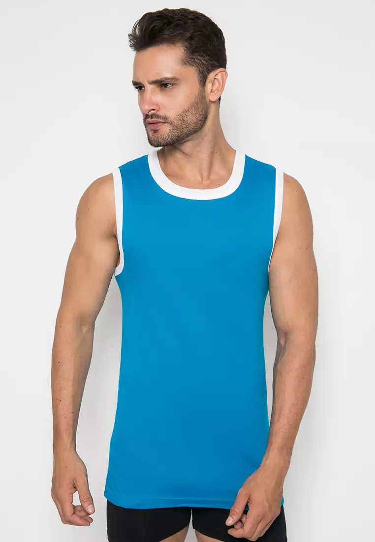 LGS - Innerwear - Pakaian Dalam Pria - Kaos Tank Top - Polos