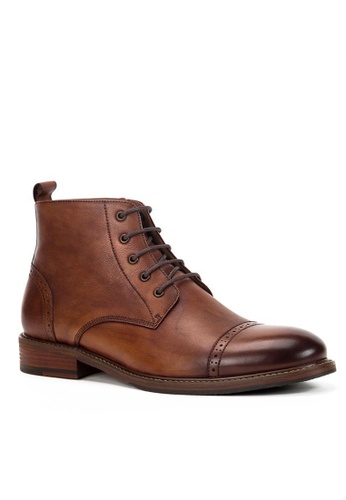 Twenty Eight Shoes Maple Vintage Leather Brogue Boot 618-52 3ECCCSH0DD84A2GS_1