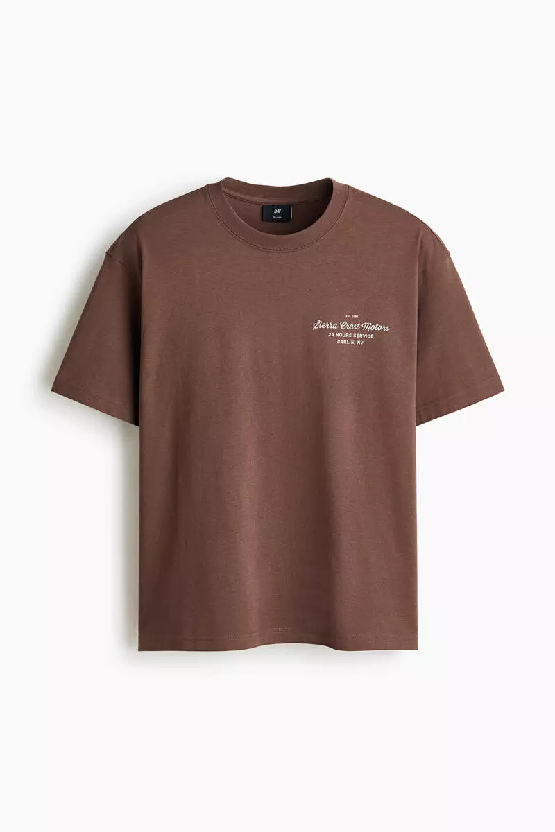 Loose Fit Printed T-shirt