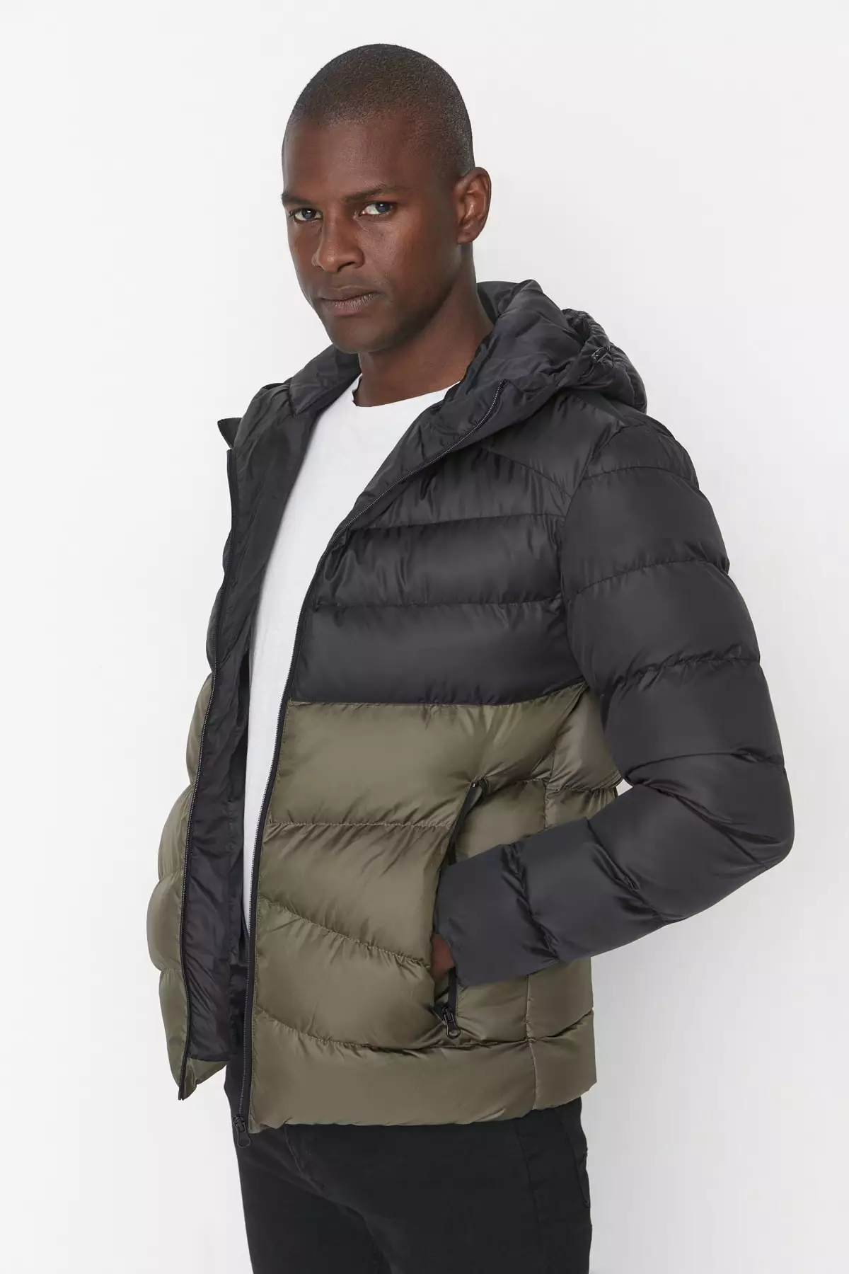 Puffy warm jacket best sale