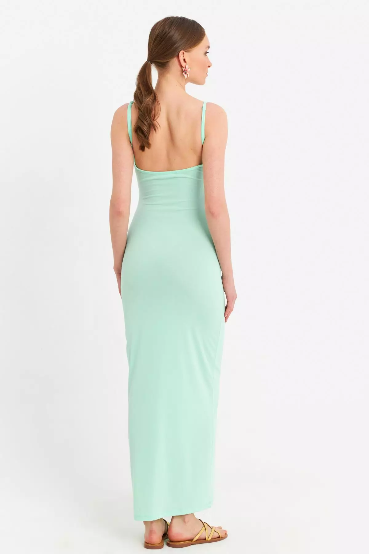Adjustable Strap Maxi Dress