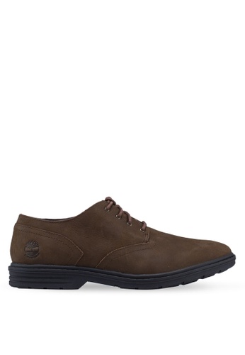 Timberland brown Sawyer Lane Waterproof Oxford Shoes DD3C1SH32E01B0GS_1