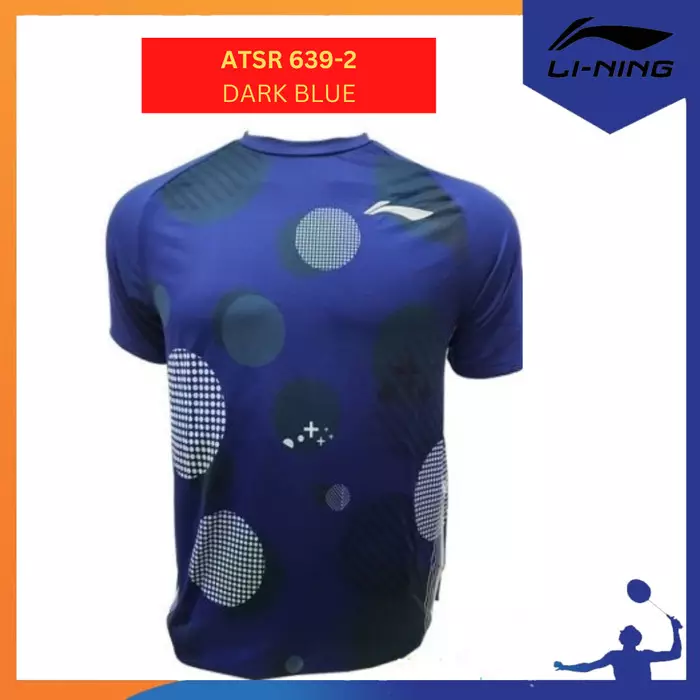 KAOS / JERSEY BADMINTON LINING ATSR639-2 / ATSR 639-2 ORIGINAL-NAVY