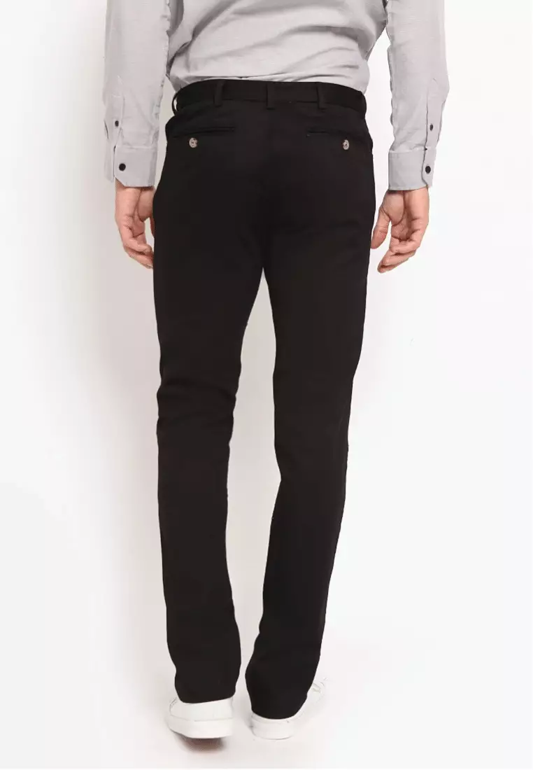 AMK CHINO PANTS BLACK