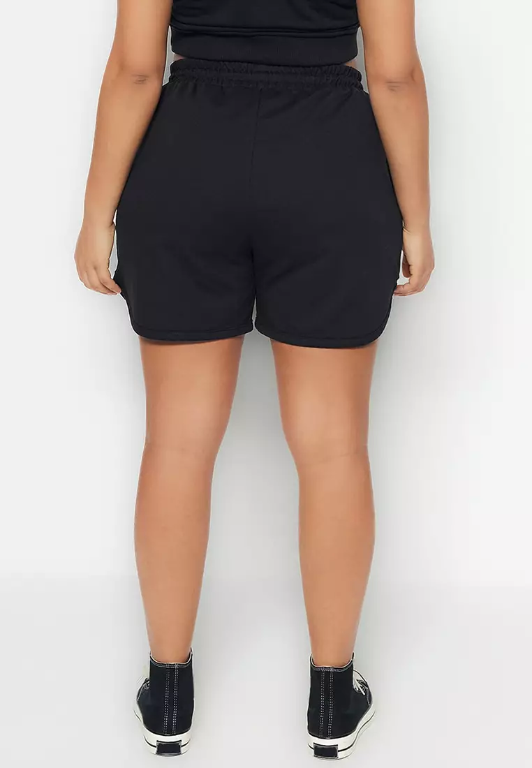 Plus Size Basic Shorts