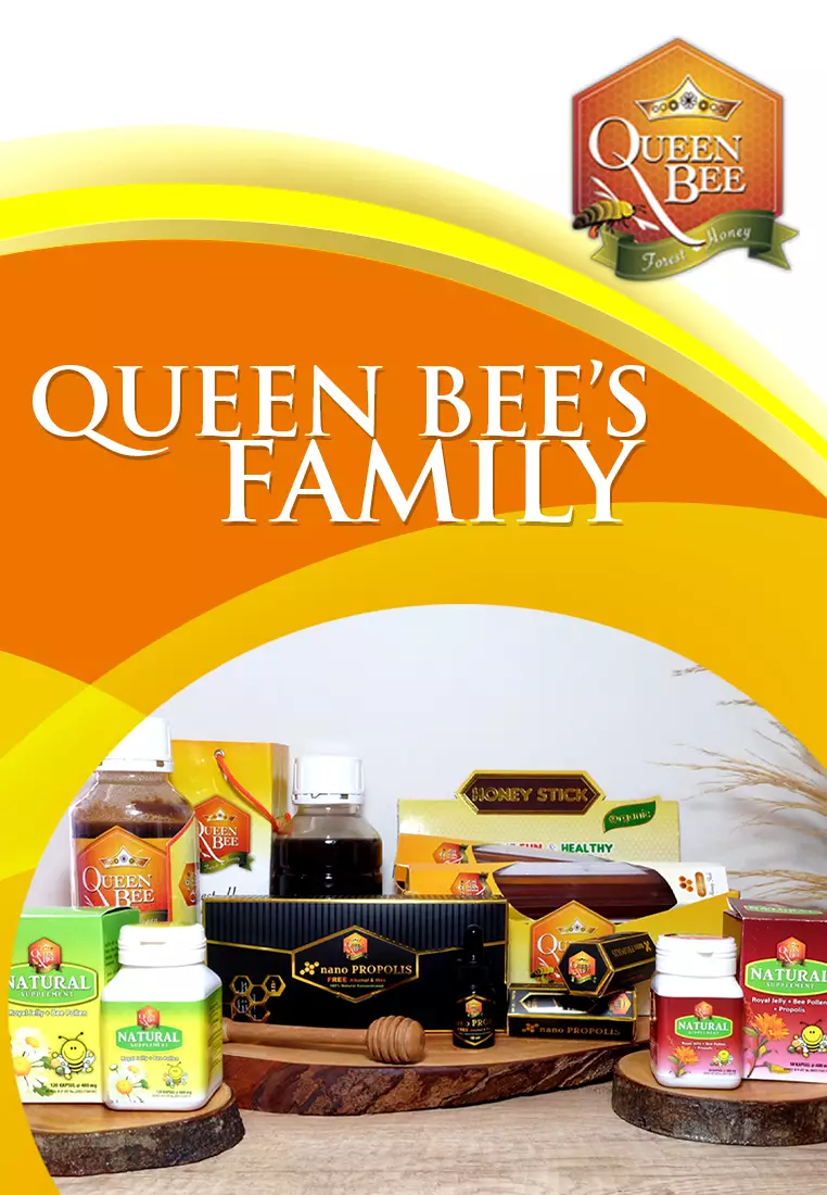 Jual Queen Bee Forest Honey Queen Bee Premium Natural Supplement 120