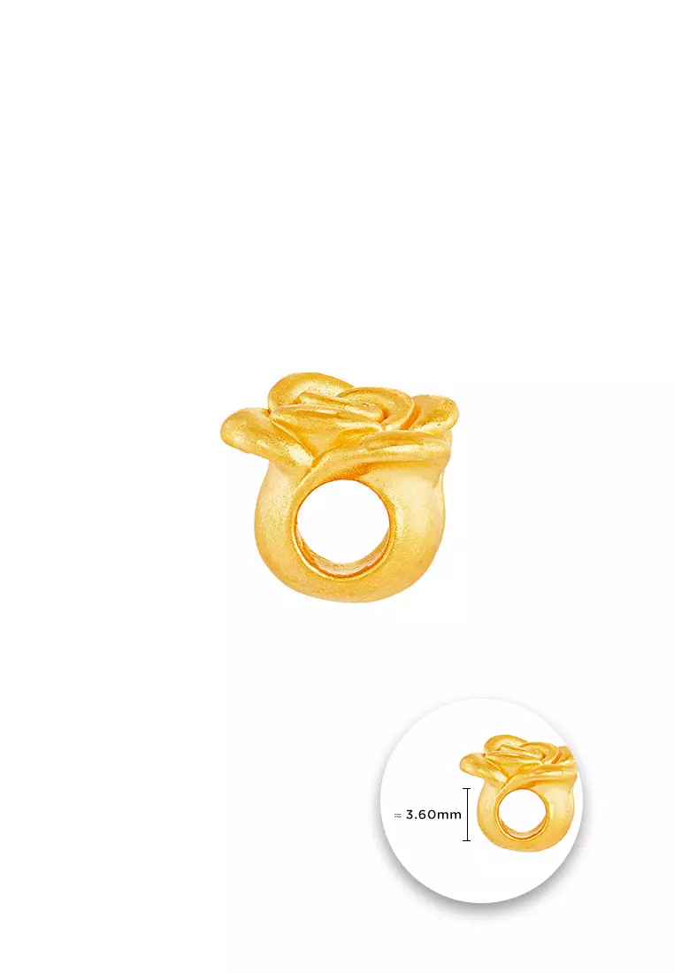 HABIB 999/24K Yellow Gold  Charm CNC030624