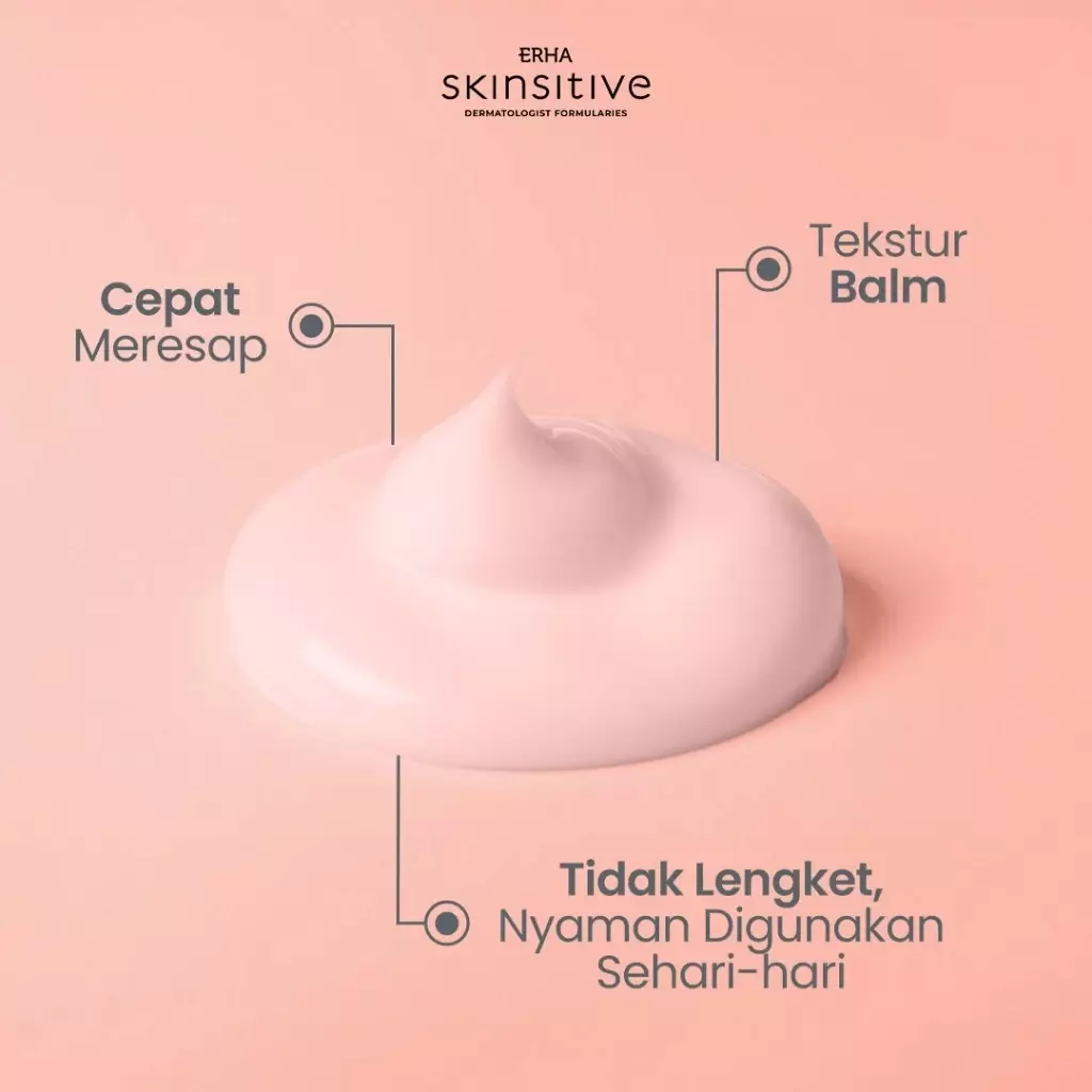 ERHA Skinsitive UltracalmPRO Multipurpose Calming Cream 100gr | Krim Multifungsi Untuk Semua Jenis Kulit (Normal, Kering, Sensitif, Iritasi) | Meredakan Gatal dan Kemerahan, Sunburn | Meredakan Eksim | Mencegah Stretchmark | Aman untuk Anak 3+