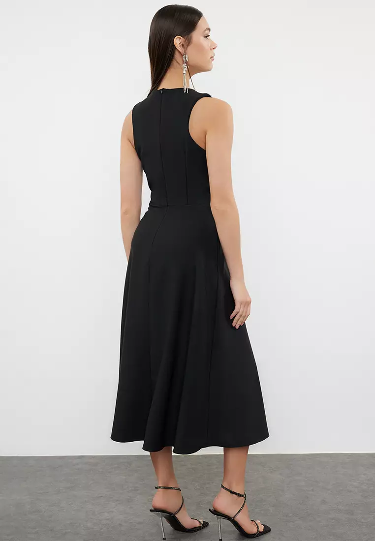 A-line Midi Dress