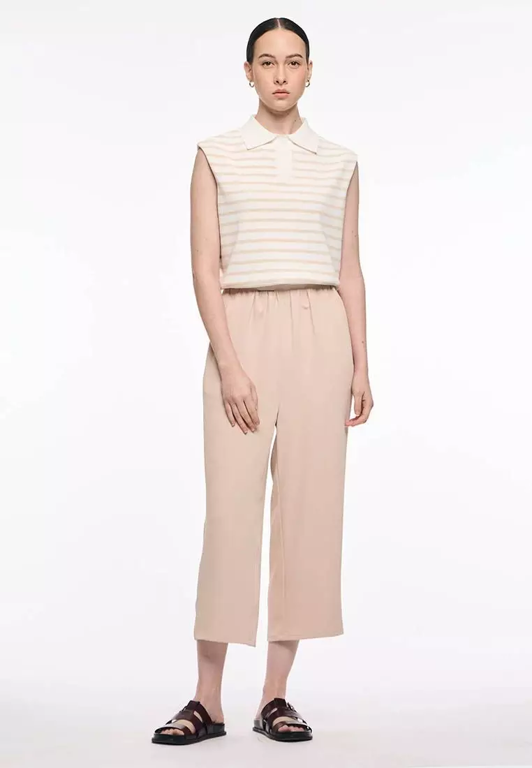 Women's Pull-Up Light Straight Culottes