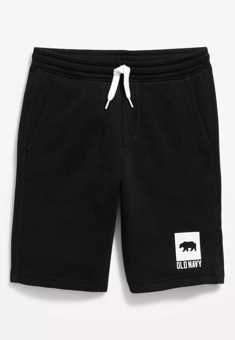 Logo-Graphic Jogger Sweat Shorts for Boys