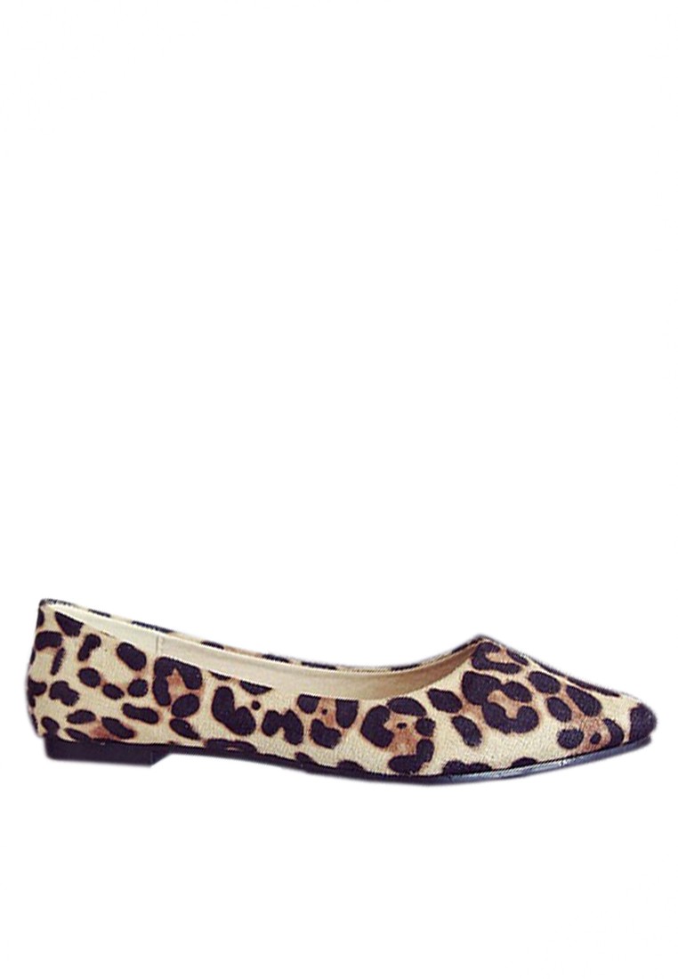Comfort Leopard-Print Ballerinas VL1812