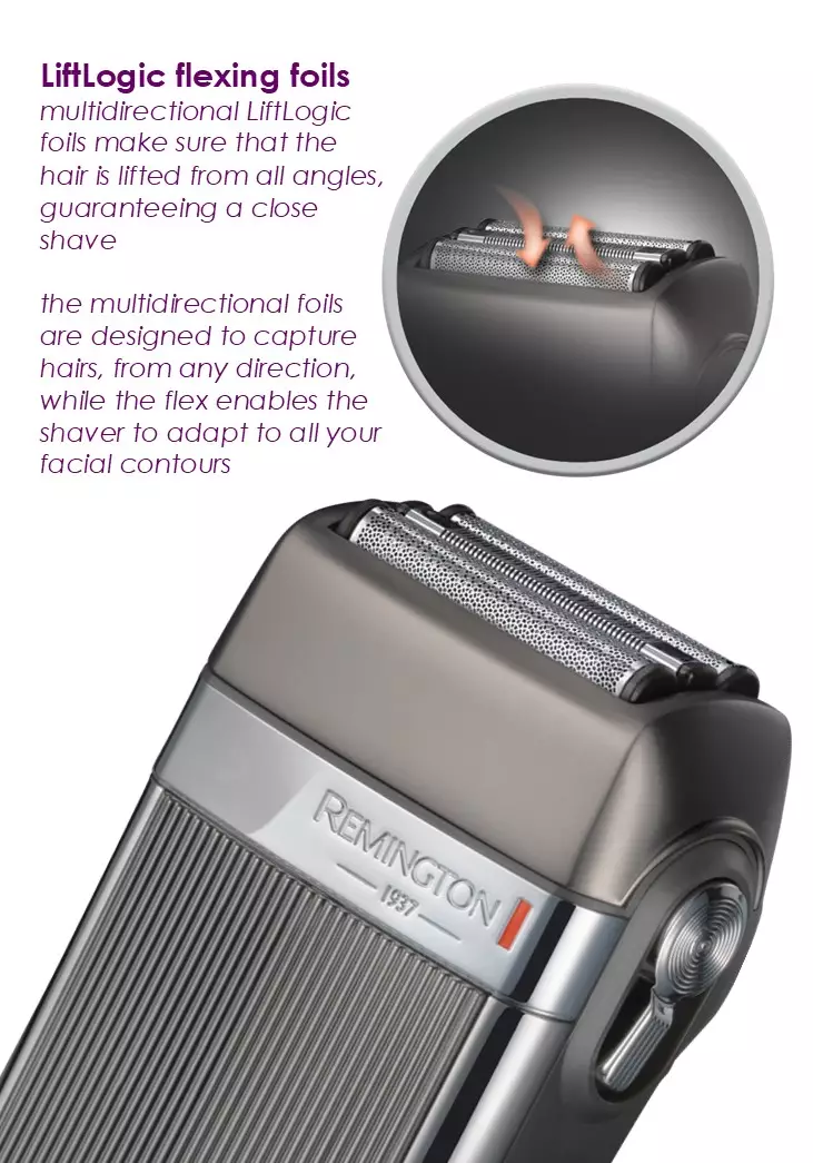 Buy Remington REMINGTON Heritage Foil Shaver, HF9000 Online ZALORA