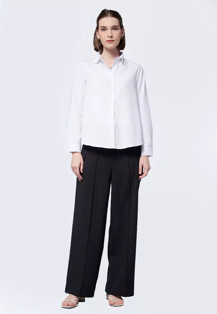 Basic Oxford Long Sleeve Shirt