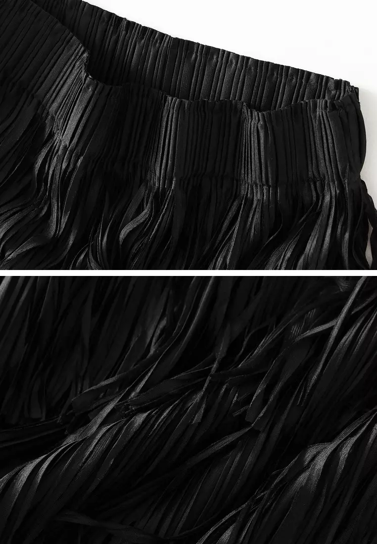 Tassel Tulle Tiered Skirt AF0666