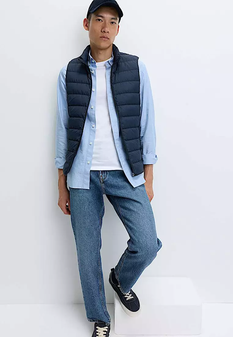 Feather and Down Padded Lightweight Gilet