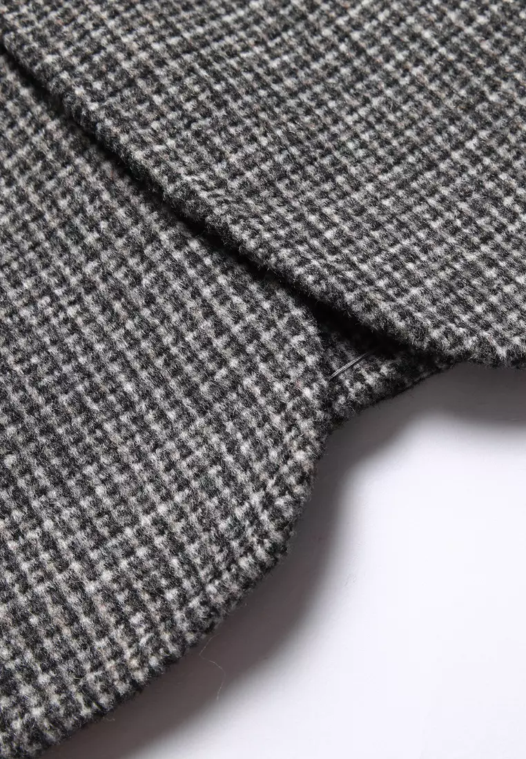 Casual Slim Wooled Suit 8819