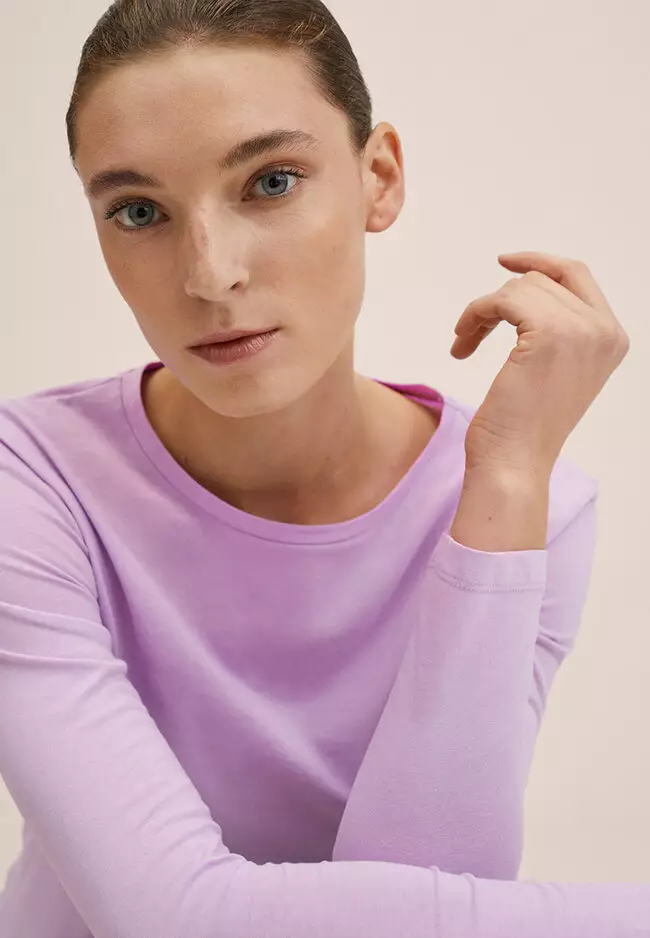 Long Sleeves Cotton T-Shirt