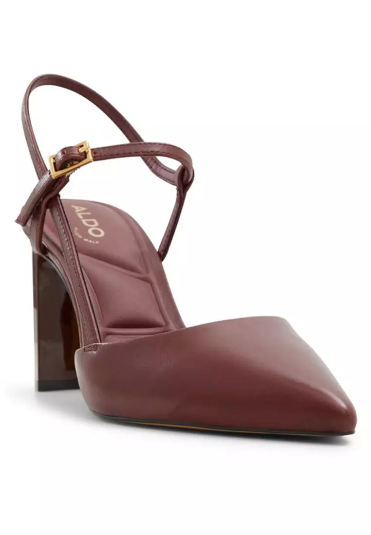 Aldo burgundy heels on sale