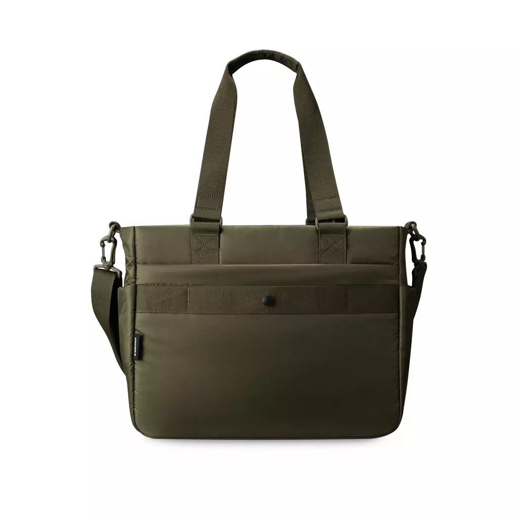 Oblivate Laptop Shoulder Bag Tas Selempang Kerja Kuliah Sekolah Praktis 17 L - Olive