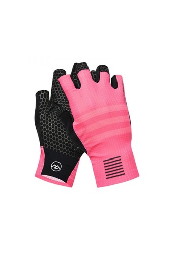 MONTON pink Monton Glove Half Finger Cycling Daily 26100AC75330D3GS_1