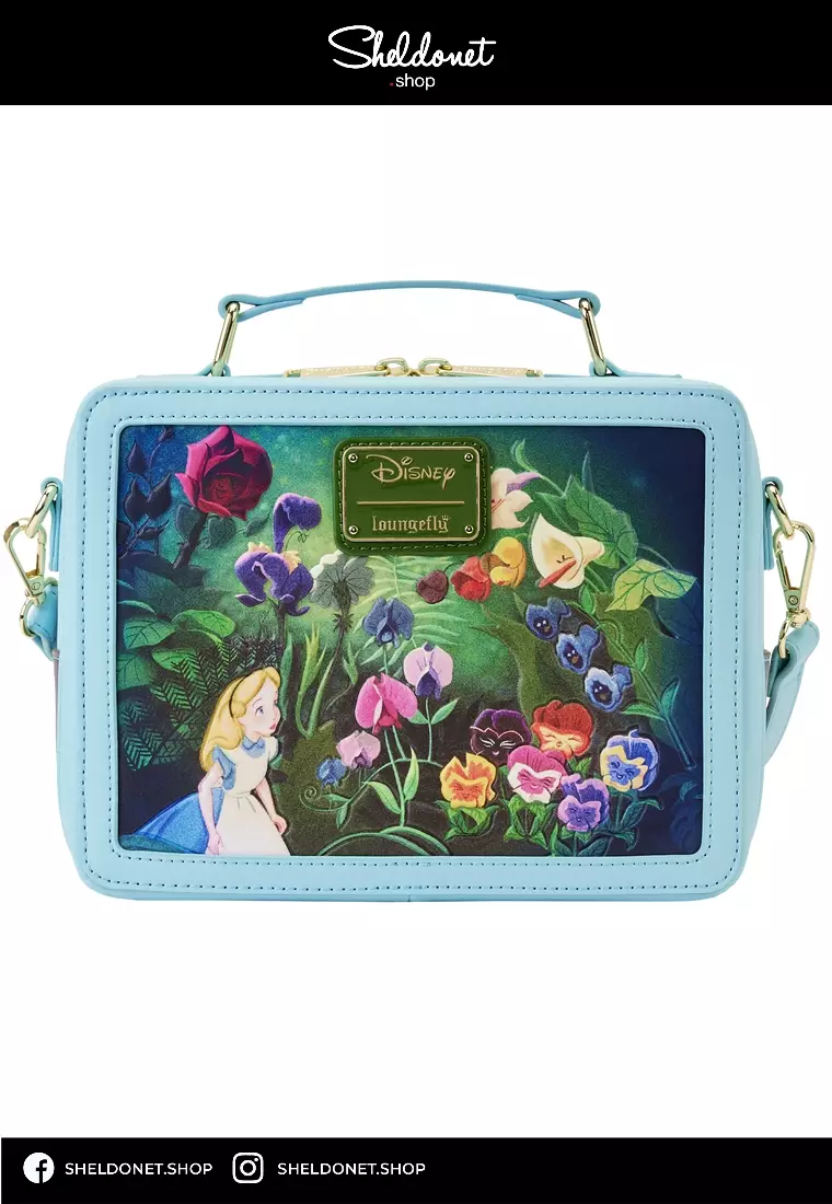 Loungefly - Disney Alice in Wonderland Classic Movie Lunch Box Crossbody Bag