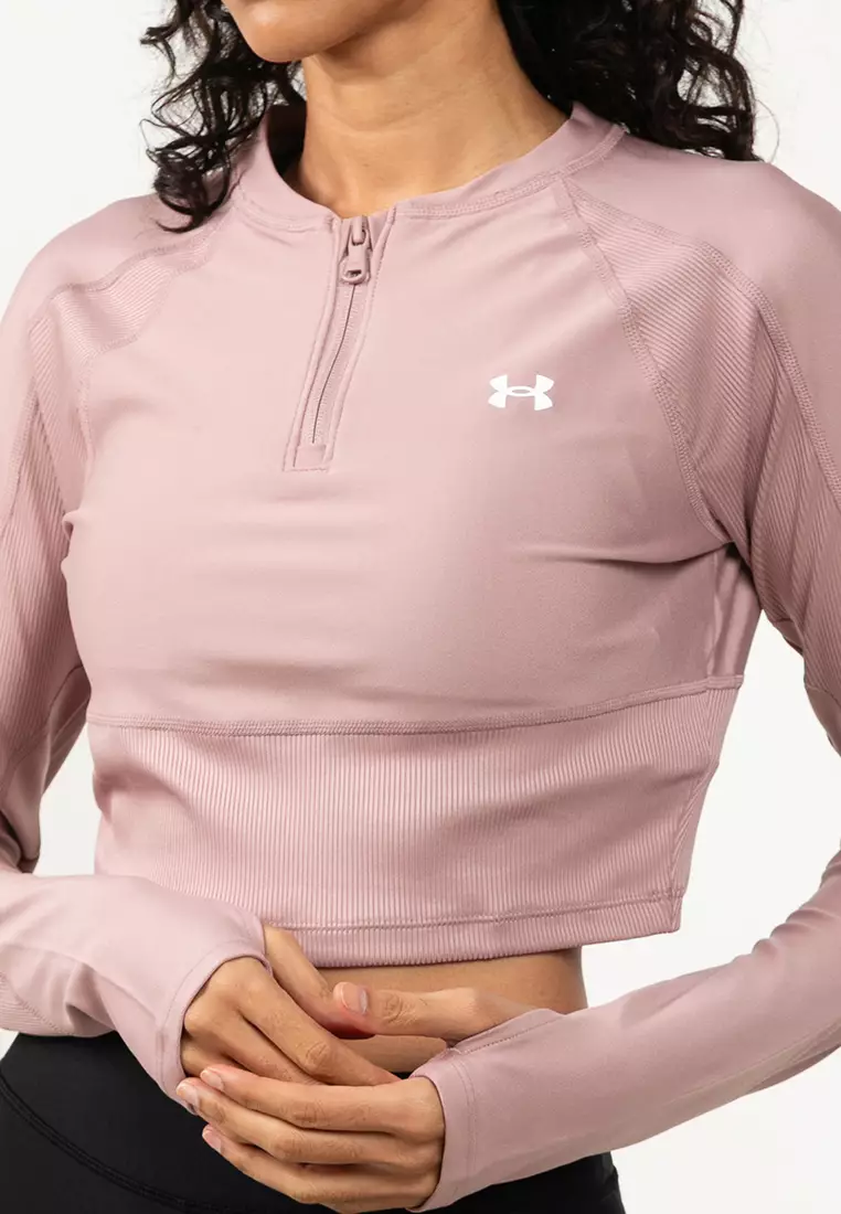 HeatGear Rib Women's 1/4 Zip Top