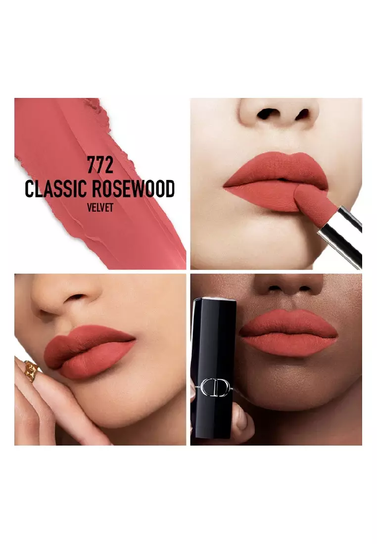 ROUGE DIOR LIPSTICK #772 CLASSIC ROSEWOOD VELVET