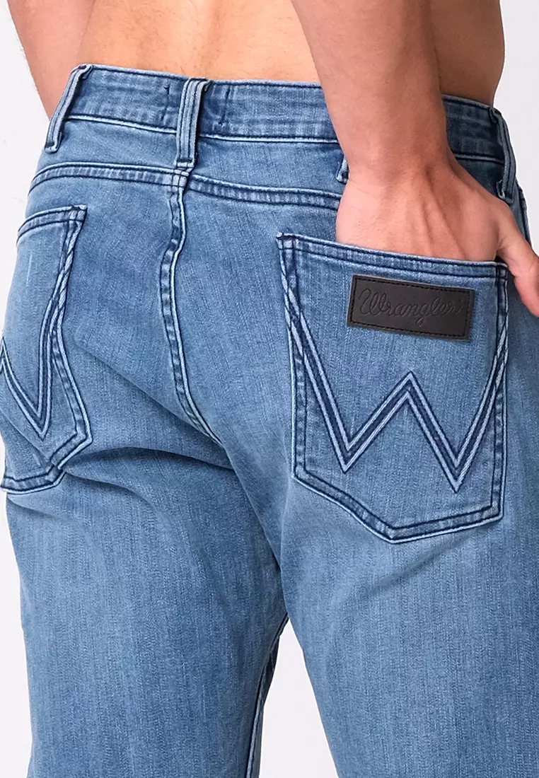 Wrangler Men's Denim Jeans Texas Sim Fit
