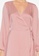 ZALORA OCCASION pink Satin Wrap Mini Dress 104F7AAE57F559GS_3